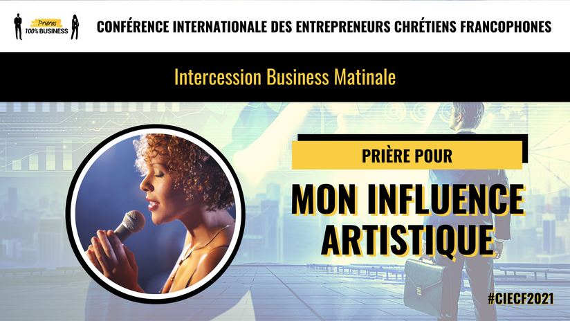 Jour 3 : Prière pour mon influence artistique